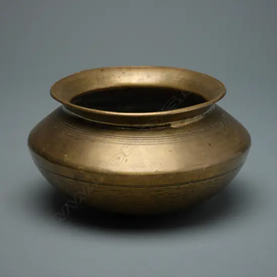 Modern brass cooking pot - Biryani Handi Tope - India,